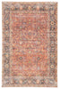 Avonlea Oriental Blue & Orange Area Rug