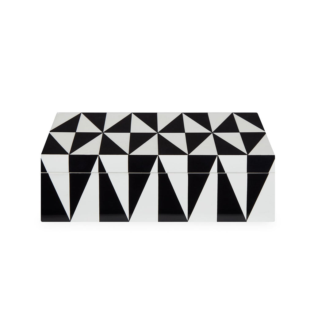 Medium Op Art Lacquer Box