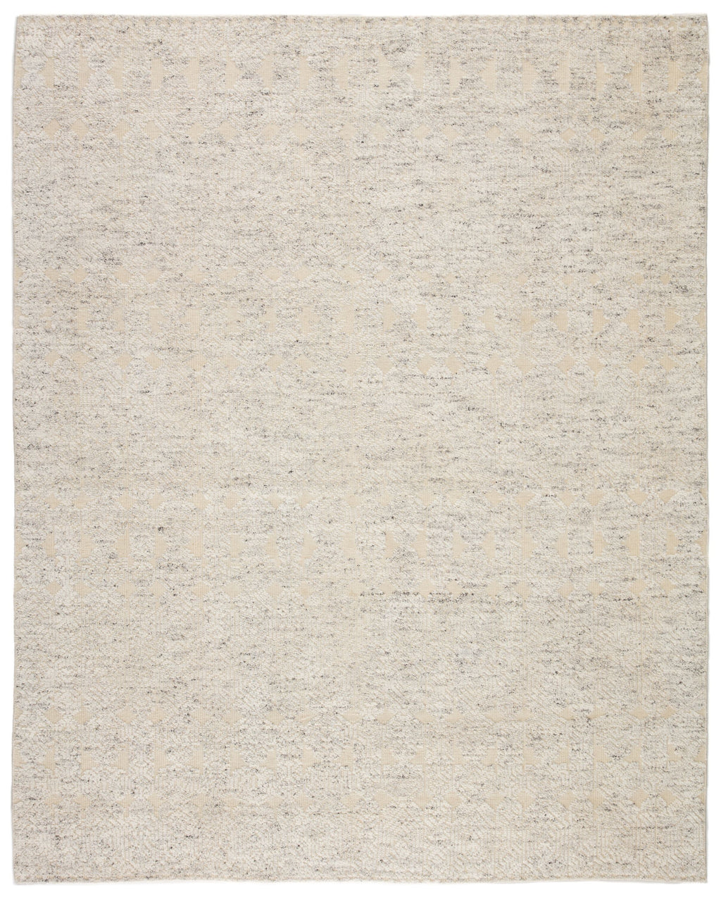 Abelle Hand-Knotted Medallion Gray & Beige Area Rug