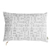 Cave Cushion - White / Grey