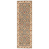 Callisto Handmade Floral Green & Beige Area Rug