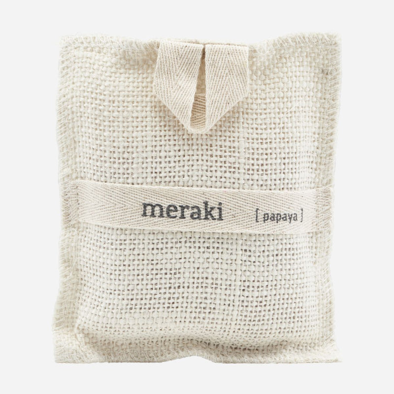 Meraki Bath Mitt in Papaya