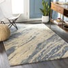 Pisces rug in Denim and Sage