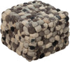 Charcoal Pouf