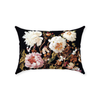 Antique Floral Throw Pillow