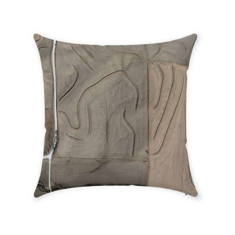 Paths Throw Pillow