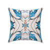 Blue Compass Throw Pillow