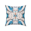 Blue Compass Throw Pillow