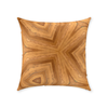 Golden Throw Pillow