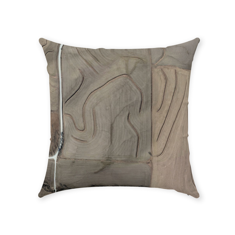 Paths Throw Pillow