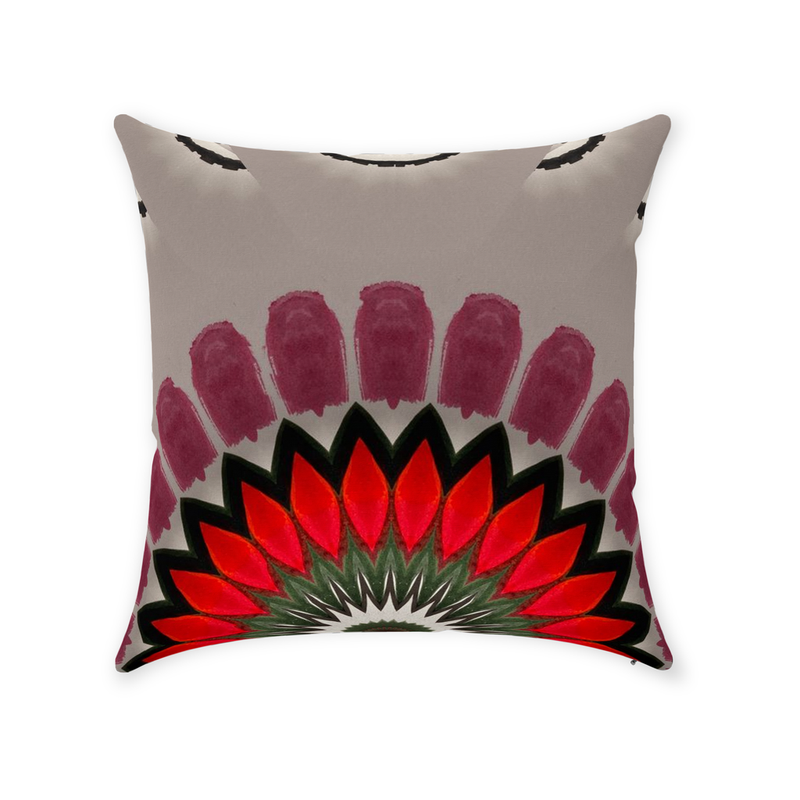 Big Bloom Throw Pillow