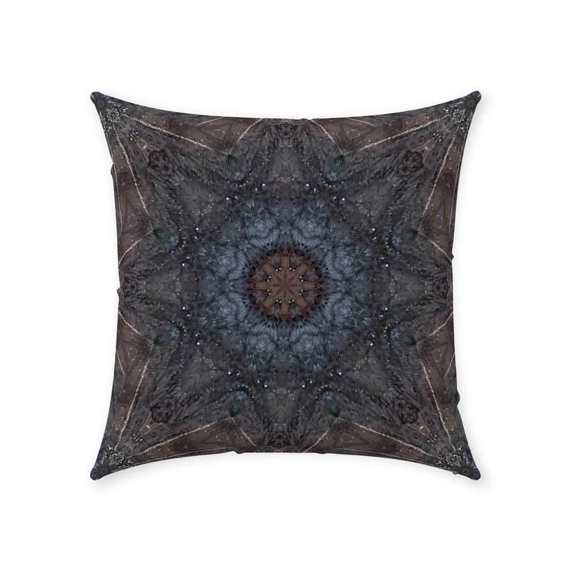 Dark Star Throw Pillow