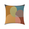 Color Block Throw Pillow