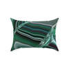 Malachite Throw Pillow