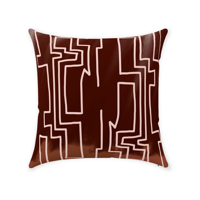 Glyph Throw Pillow