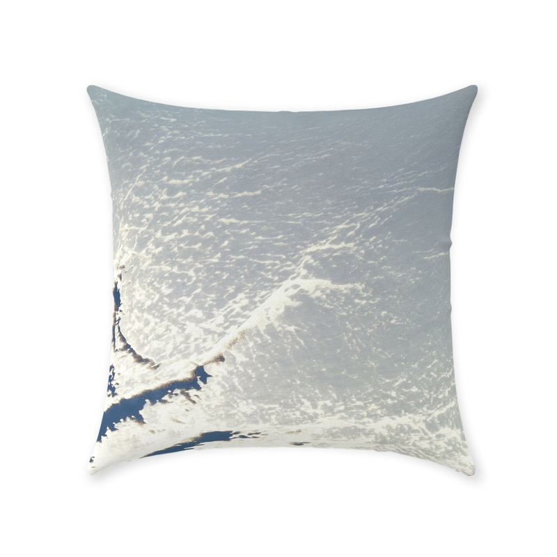 Glacier Throw Pillow