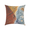 Arial Collage Throw Pillows