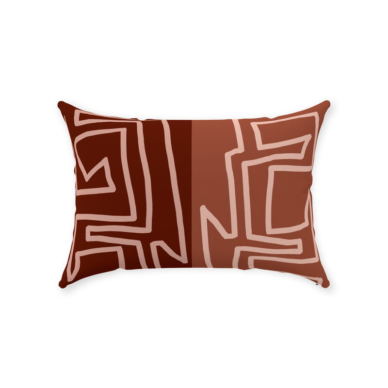 Glyph Throw Pillow