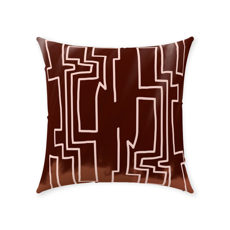 Glyph Throw Pillow