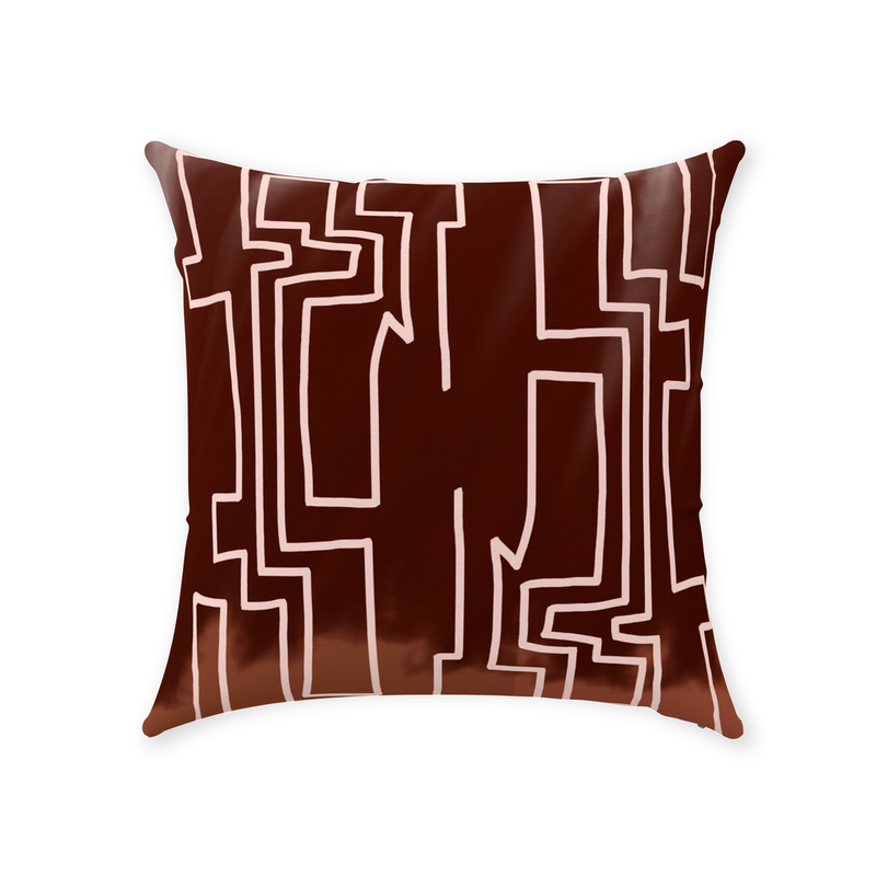 Glyph Throw Pillow