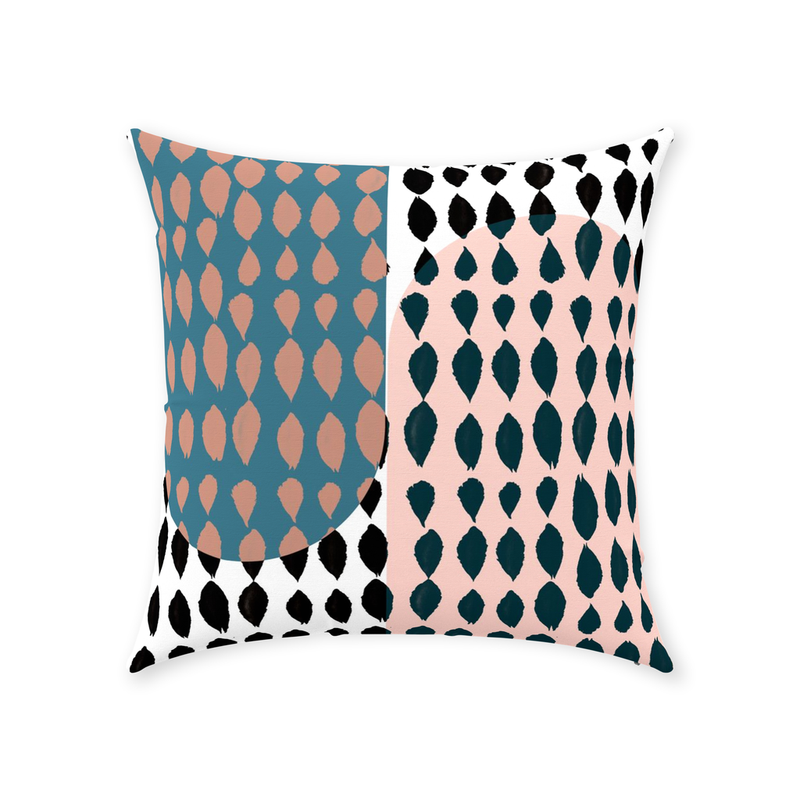 Thumbprint Throw Pillow