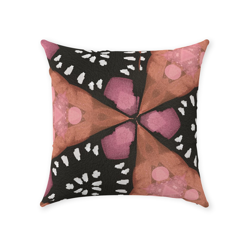 Kaleidoscope Throw Pillow