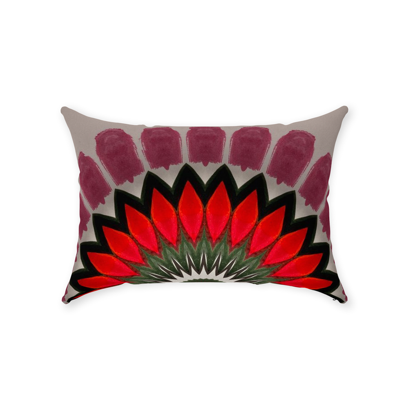 Big Bloom Throw Pillow