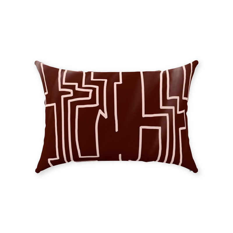 Glyph Throw Pillow