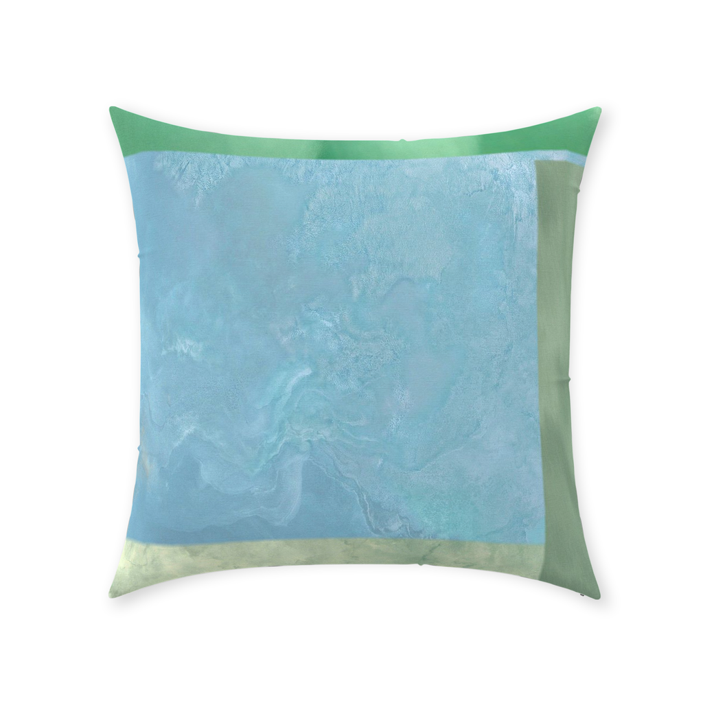 Floes Throw Pillow