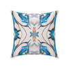 Blue Compass Throw Pillow