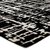 Pals Handmade Trellis Black & Cream Area Rug