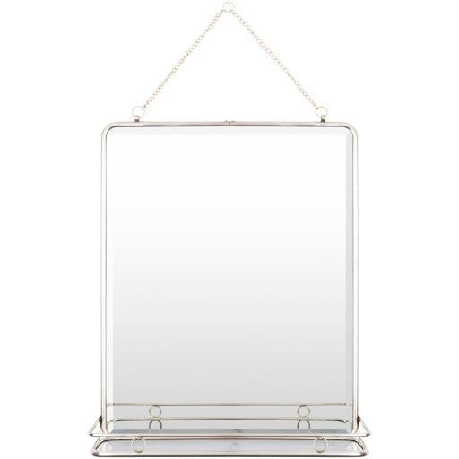 Roanoke Brass Silver Mirror Flatshot Image