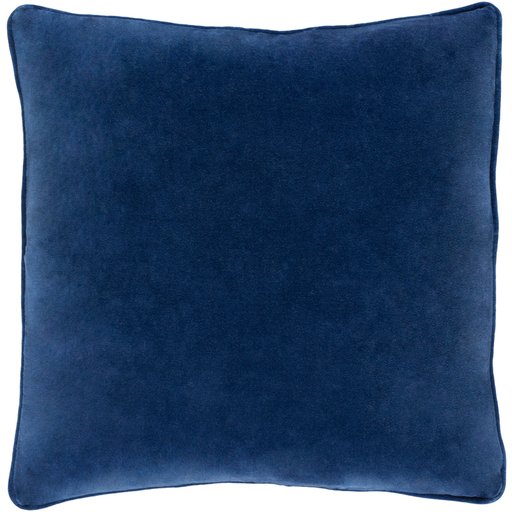 Safflower Pillow in Navy