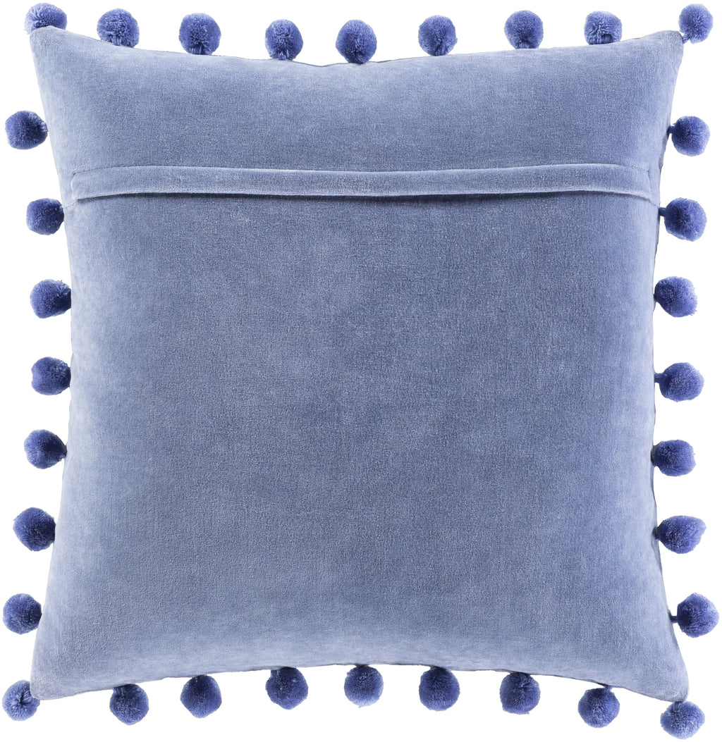 Serengeti SGI-005 Velvet Pillow in Denim