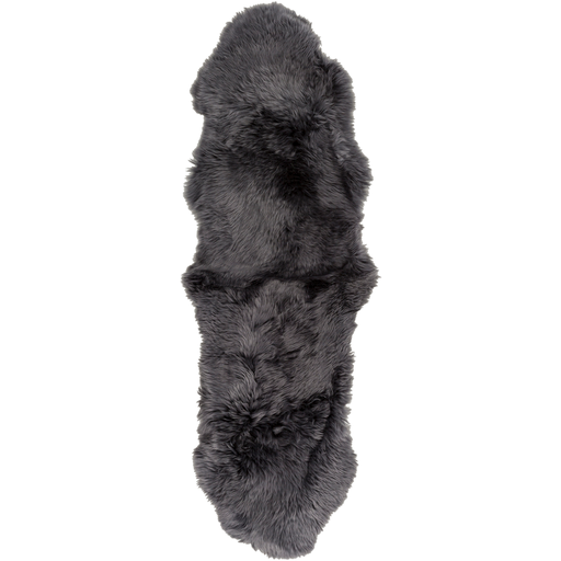 Sheepskin Rug in Gray