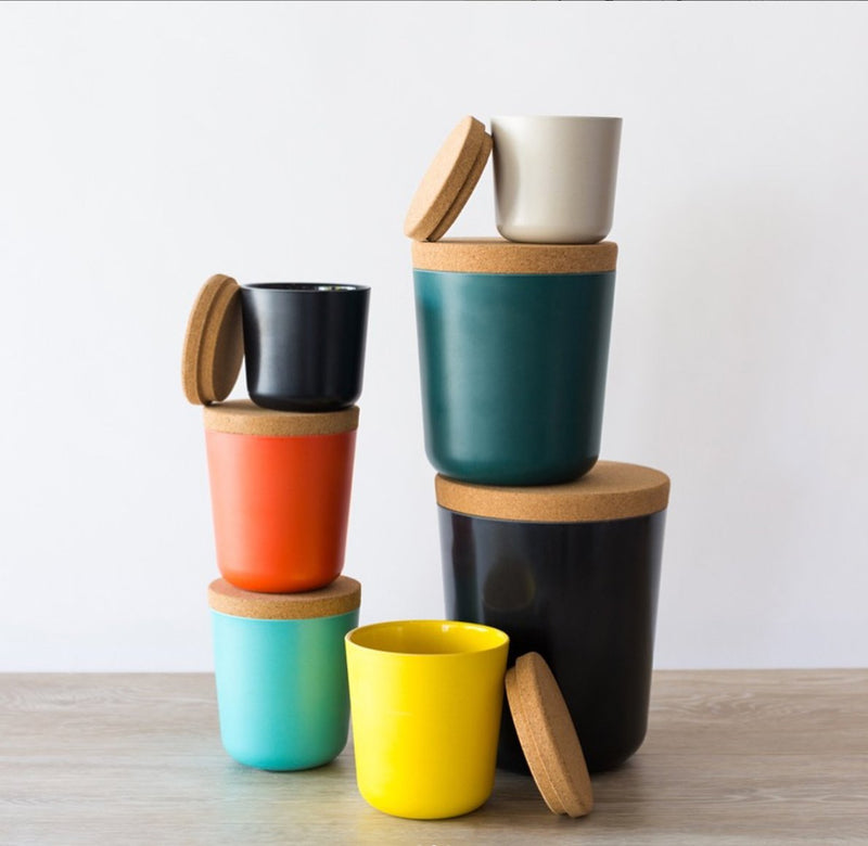 Claro Bamboo Storage Jar XL in Various Colors