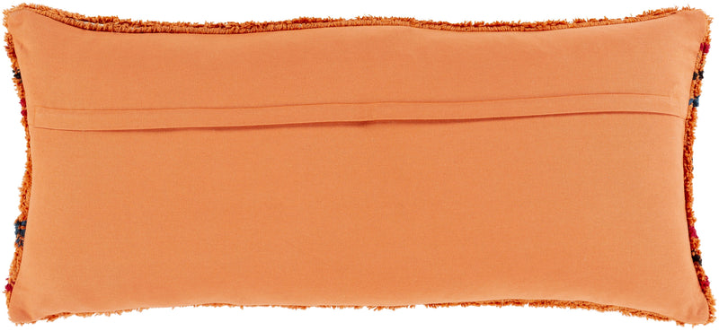 Settat STT-004 Woven Lumbar Pillow in Burnt Orange