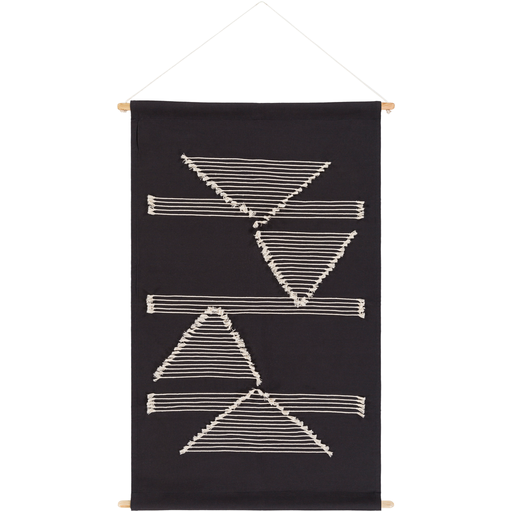 Savion Woven Wall Hanging in Black