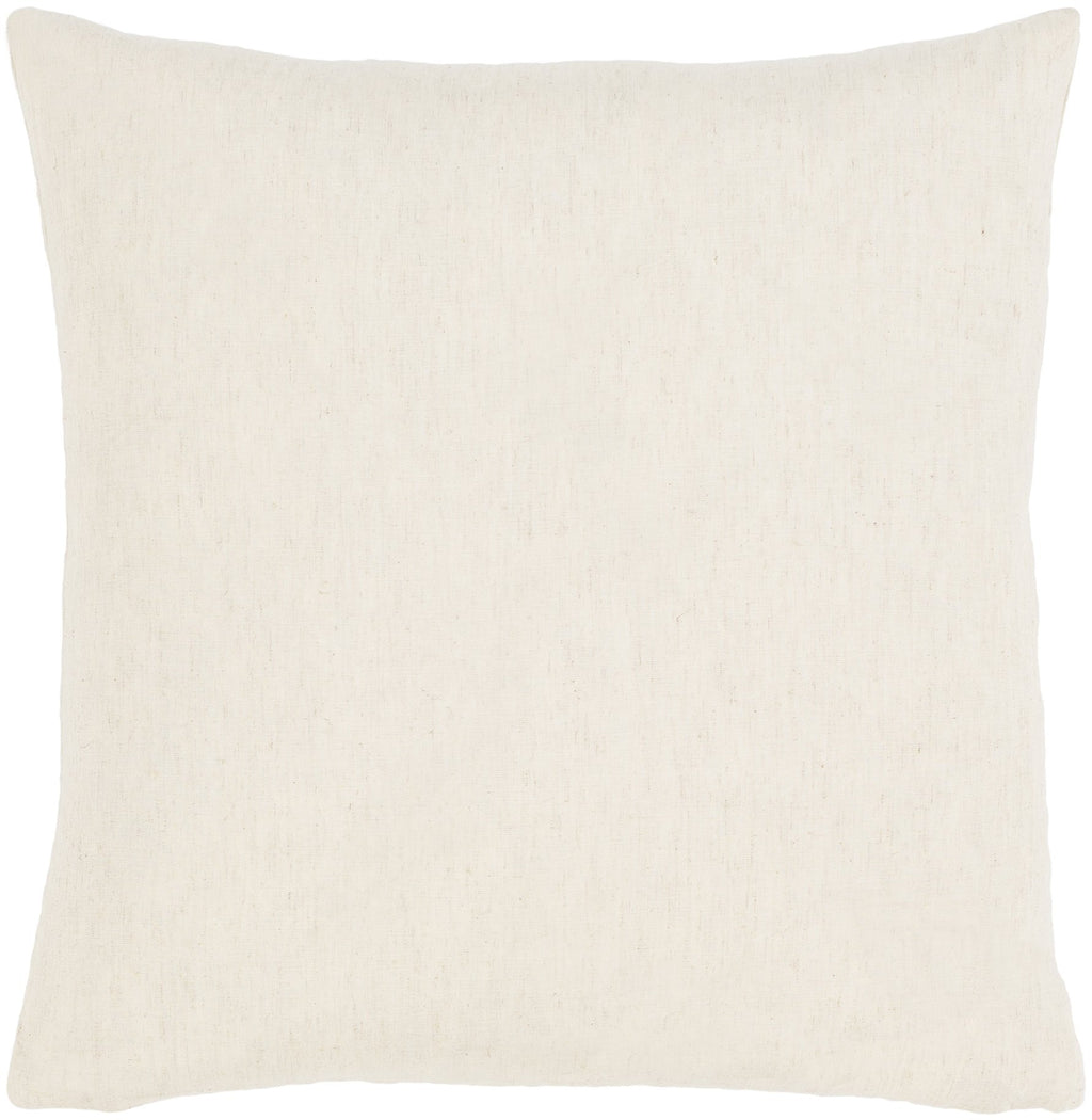 Syne SYN-001 Woven Pillow in Beige & Champagne