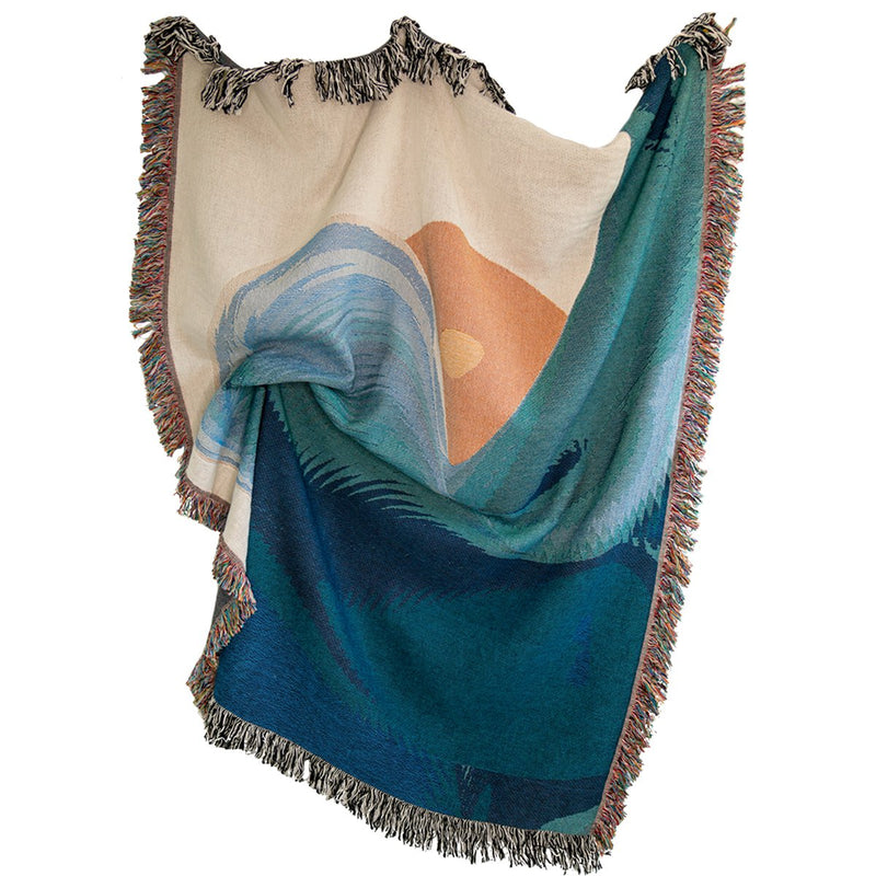 Wave Woven Throw