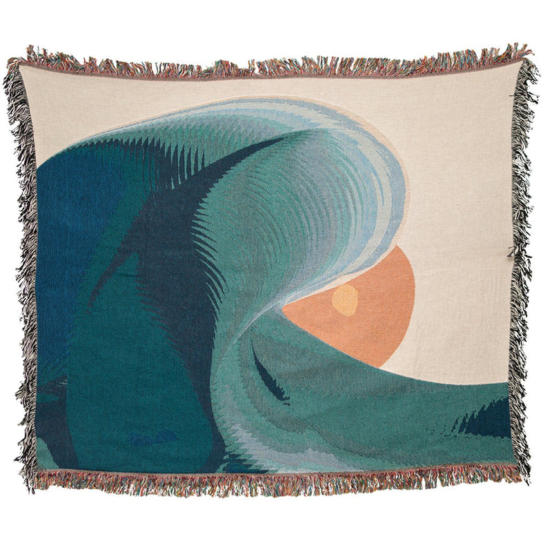 Wave Woven Throw