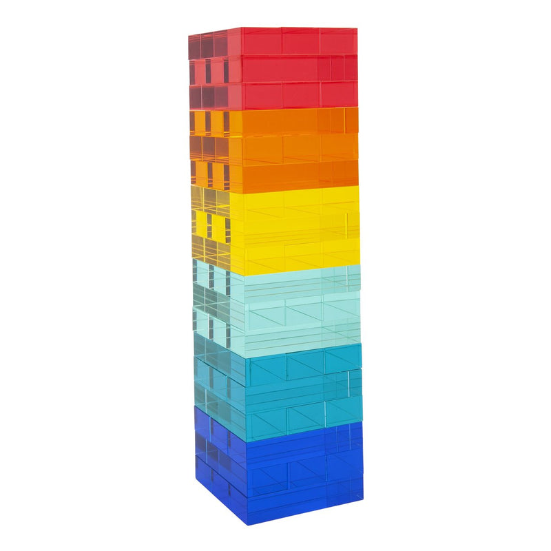 Lucite Jumbling Tower