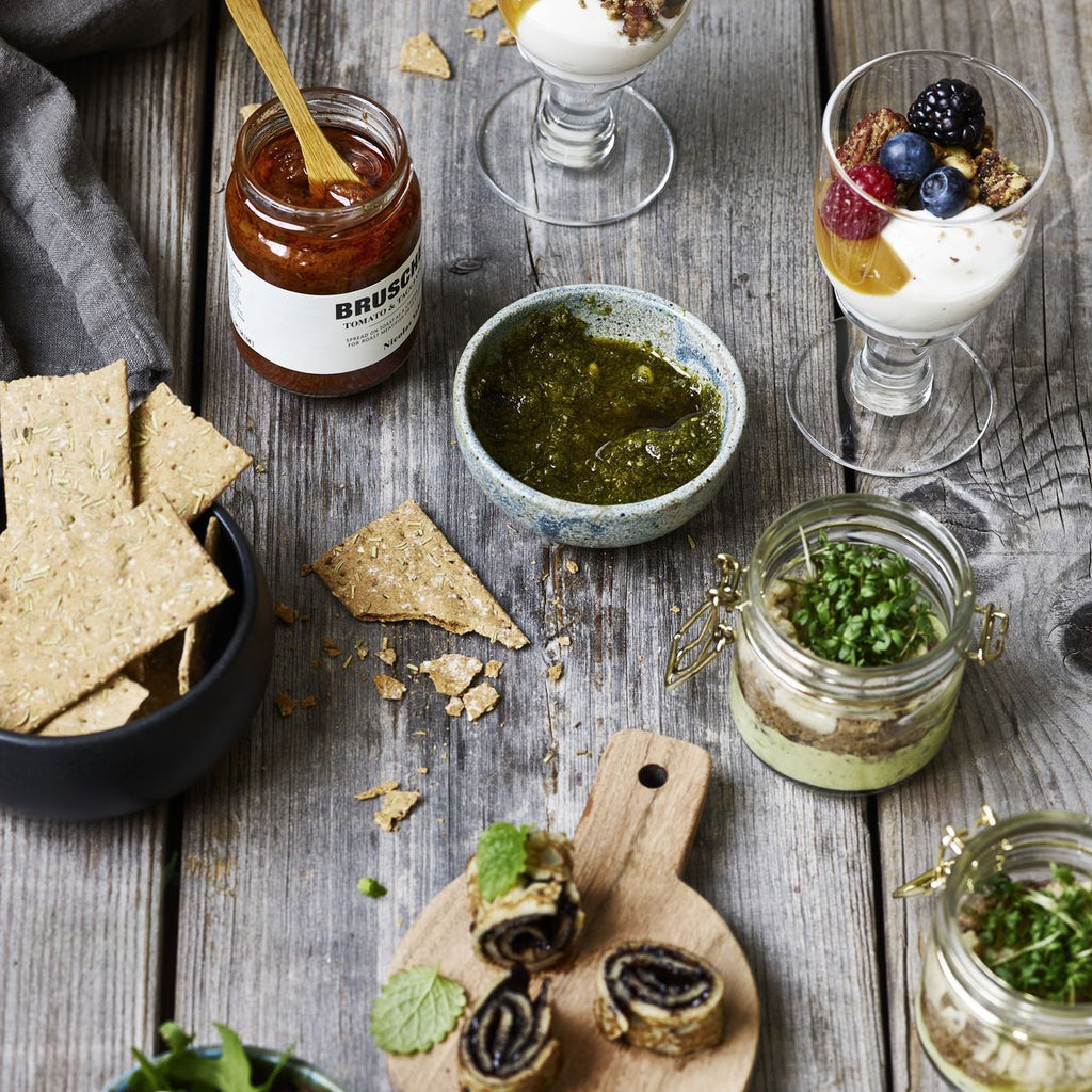 Bruschetta with Tomato & Taggiasca Olive by Nicolas Vahe