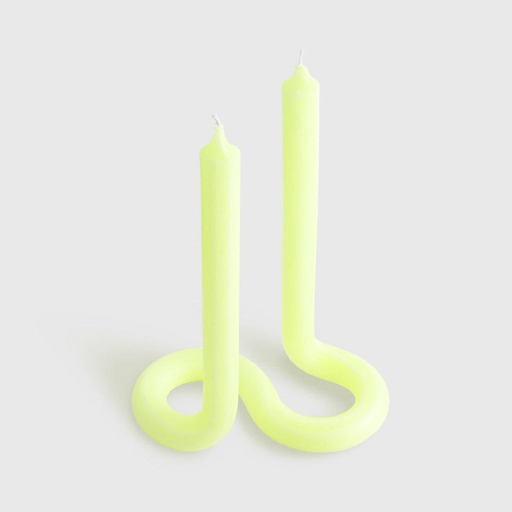 Twist Candle in Various Colors