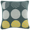 Bloomsbury/Dots Pillow 18"x18"