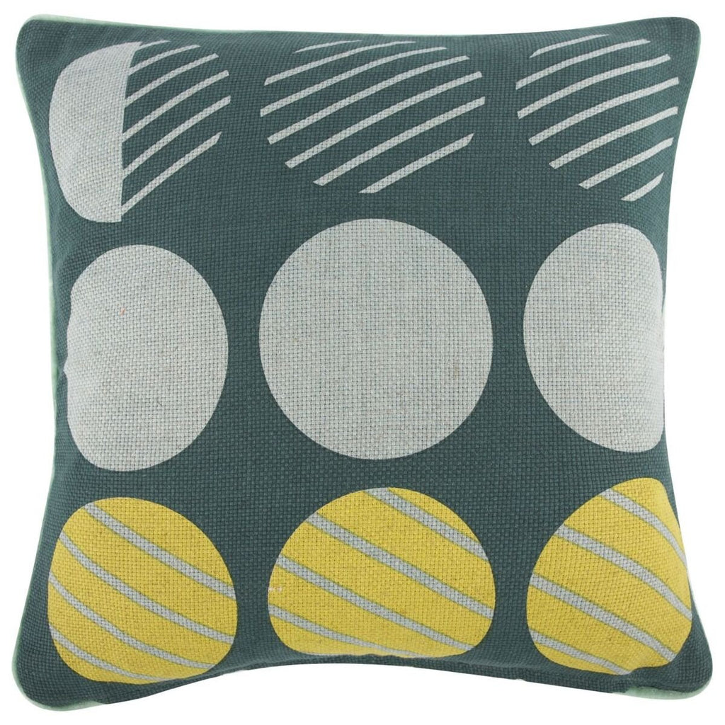 Bloomsbury/Dots Pillow 18"x18"