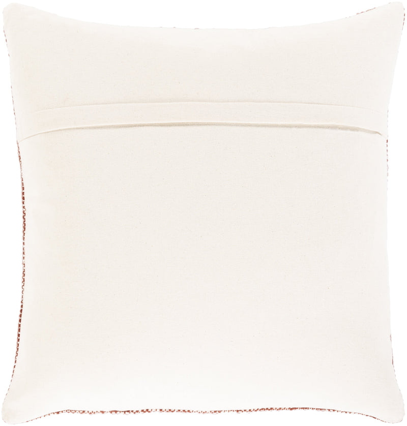 Suri USR-003 Hand Woven Pillow in Clay & Khaki