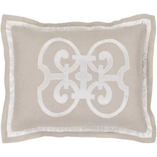 Versaille Bedding in Light Grey & Cream