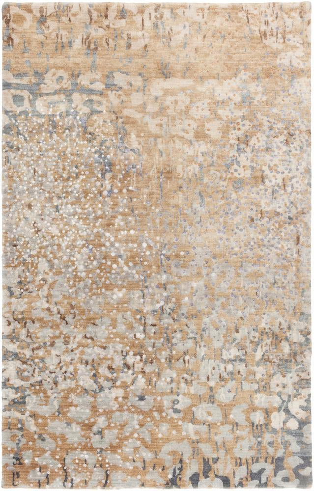 Watercolor Hand Knotted Rug