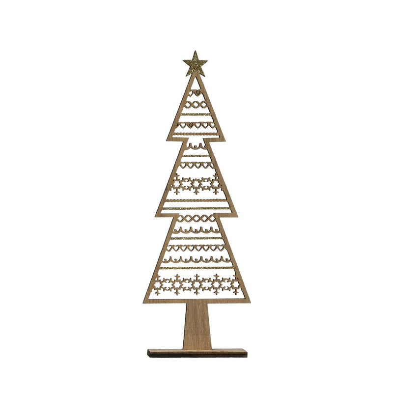 Wood Laser Cut Tree, in Various Sizes